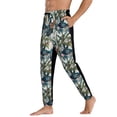 thumbnail image 3 of Kdxio Hawaiian Style Pattern Joggers,Sweatpants for Men with Pockets-Medium, 3 of 5