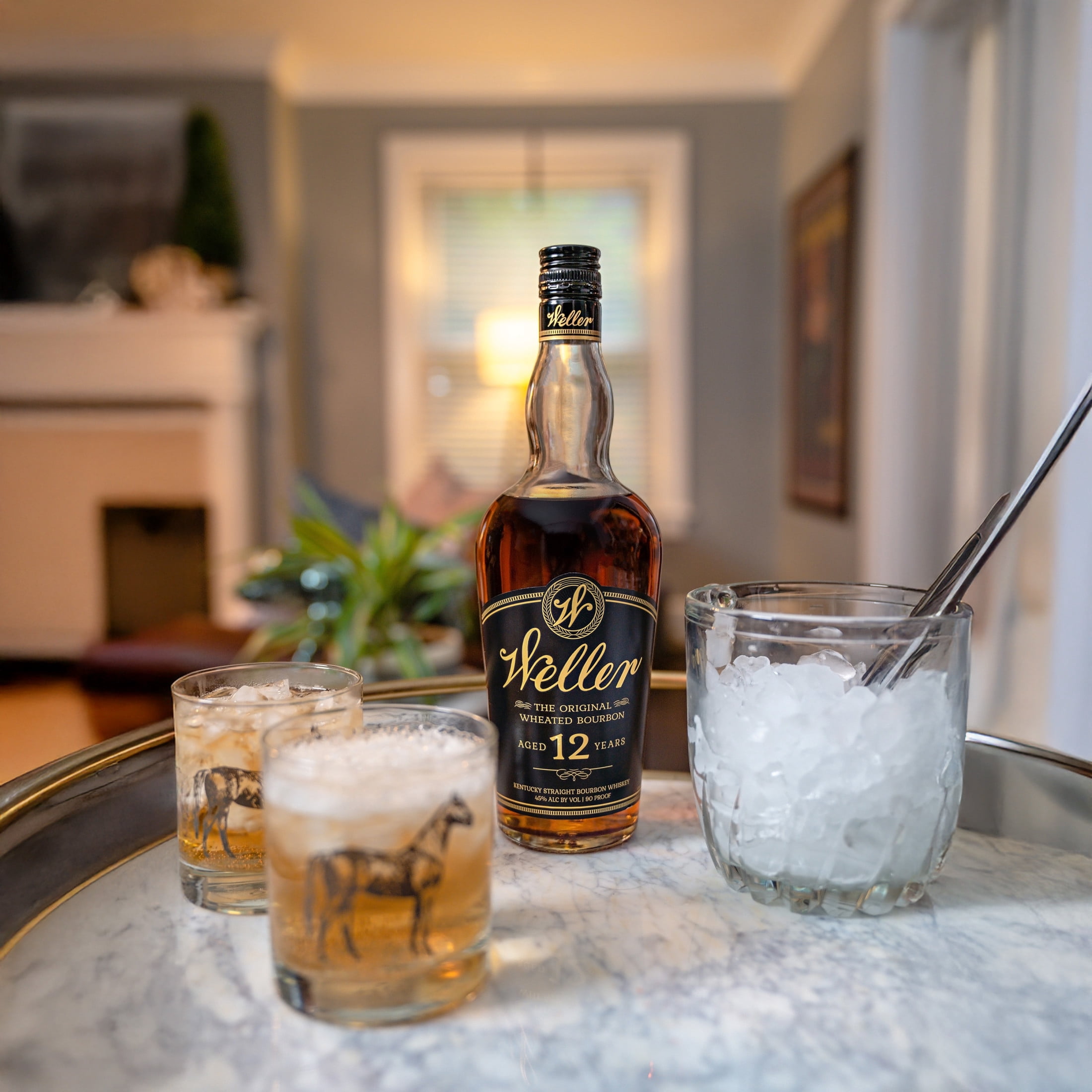 W.L. Weller 12 Year Wheated Bourbon, 1L, 90 Proof (45% ABV)