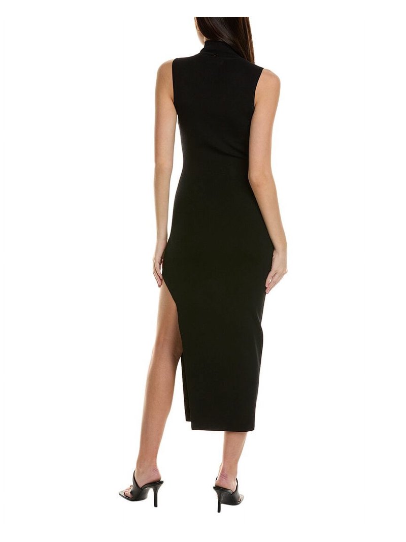 navy sparkly midi dress Navy Sequin Midi Dress with Side Slit – Skirt & Stiletto