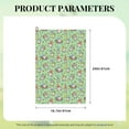 thumbnail image 4 of Kdxio Spring Gnomes Pattern Golf Towel (24" X 16") with Carabiner Clip - The Convenient Golf Cleaning Towel, 4 of 8