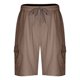 thumbnail image 3 of Pantalones Cortos Atléticos de Verano Ocio Cintura Elástica con Bolsillo Botón, Cómodo para las Vacaciones Al Mar Y el Uso Informal, 3 of 5