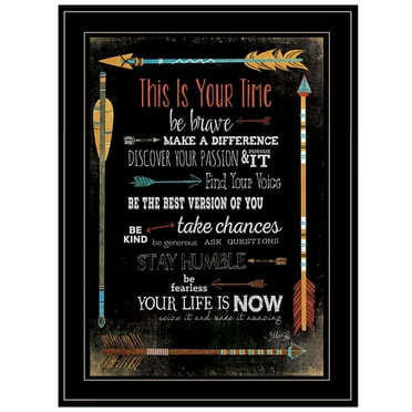 This is Your Time by Marla Rae Printed Wall Art Wood Multi-Color