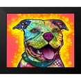 thumbnail image 2 of Dean Russo Collection 18x15 Black Modern Framed Museum Art Print Titled - Dewey Pit Bull, 2 of 5