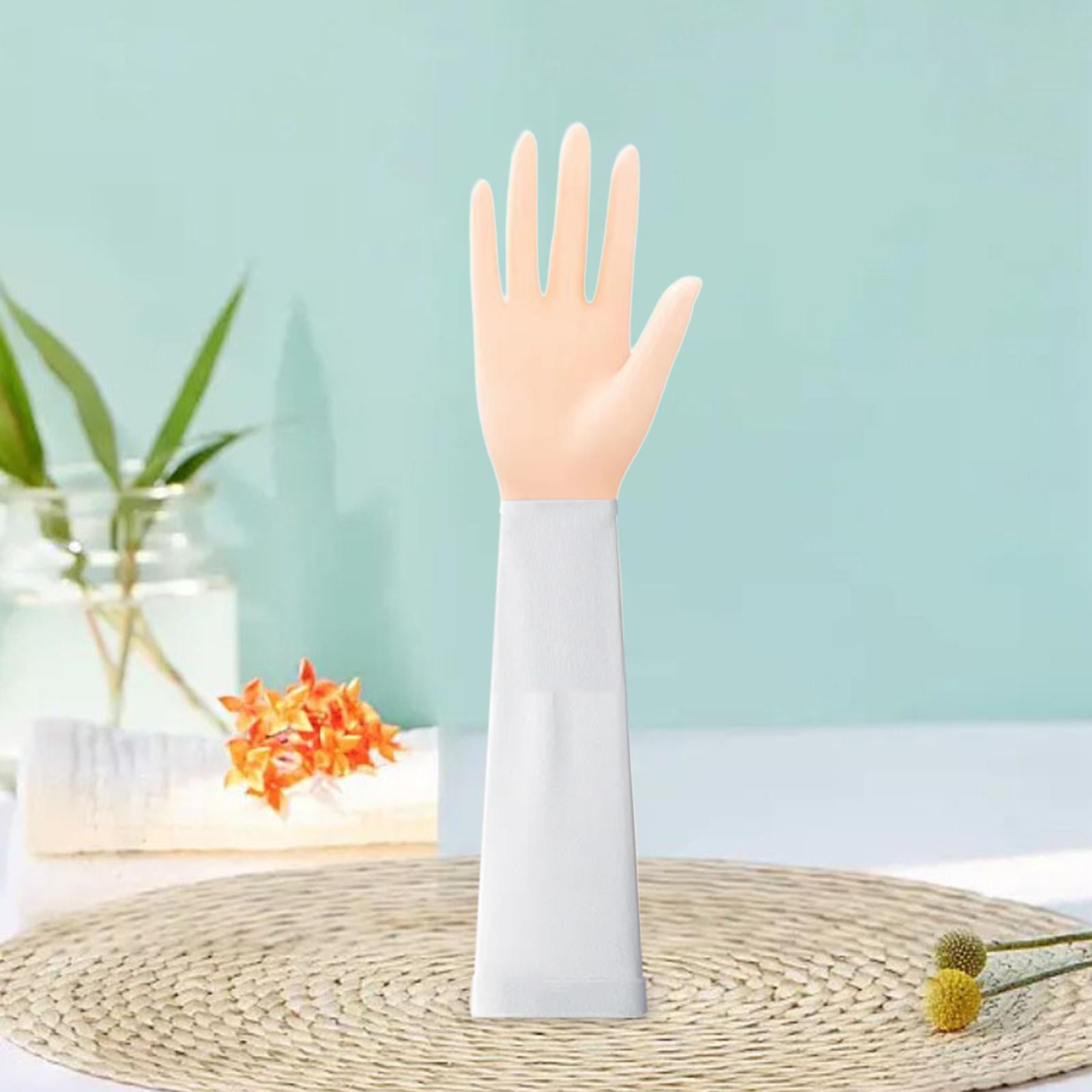 Milageto Female Mannequin Hand Elegant Lightweight Commercial Use Extended Hand Model Left Hand