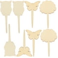 thumbnail image 5 of Gymnture 30pcs Wooden Plant Labels Flower Bed Inserts Plants Flowers Labels Garden Supplies, 5 of 10
