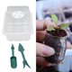 thumbnail image 3 of Bandejas de plántulas de células caja de vivero de ventilación ajustable resistente transparente resistente a bajas temperaturas para plantar, 3 of 8