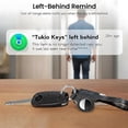 thumbnail image 4 of 2 Pack Tracker Tag [Apple MFi Certified] Pair with Apple Find My(iOS Only) Air Bluetooth Smart Tag Key Finder Item Locator Waterproof Worldwide Tracking Device for Kid Pet Wallet Backpack Dog Luggage, 4 of 5