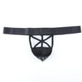 thumbnail image 7 of TIHLMK Men Underwear Bare Buttocks Patent Leather Underpants Thong G-String, 7 of 7