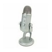 Blue Microphones Yeti USB Microphone (Silver) Bundle with Pop Filter