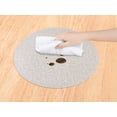 thumbnail image 3 of REGALWOVEN Placemats Set of 6 PU Placemats for Kitchen Dining Table Decor Heat Resistant Table Placemats Wipeable Table Mat Cream 15*15in, 3 of 7