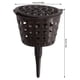 thumbnail image 5 of Cesta de malla de fertilizante de plástico de 100 Uds con tapa maceta de red de fertilizante para plantar para bonsái de orquídeas suculentas tamaño pequeño con tapa, 5 of 8