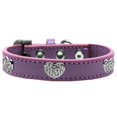 thumbnail image 1 of Collier pour Chien en Forme de Cœur Lavande Taille 14, 1 of 1