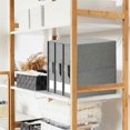 thumbnail image 3 of Bed Sheet Organizer Large Capacity Folding Bed Sheet Storage Bag,A, 3 of 5