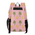 thumbnail image 3 of PVC Transparent Backpacks Clear Backpack for Travel and Outings Green Palm Tree Pattern, 3 of 7