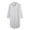 White, variant on Kaftan for Men Long Sleeve Caftan Thobe Side Split Muslim Robe Button Down Long Gown Tunic Shirts Blue XL