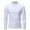 White, variant on Jalioing Men's Mock Neck Shirts Classic Long Sleeve Solid Color Undershirts Spring Casual Comfy Tee Shirts