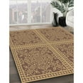 thumbnail image 2 of Ahgly Company Indoor Square Patterned Cantaloupe Orange Area Rugs, 6' Square, 2 of 6