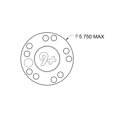 thumbnail image 6 of Pro-Lite Vented Rear Brake Rotor and Hat Kit, 6 of 20