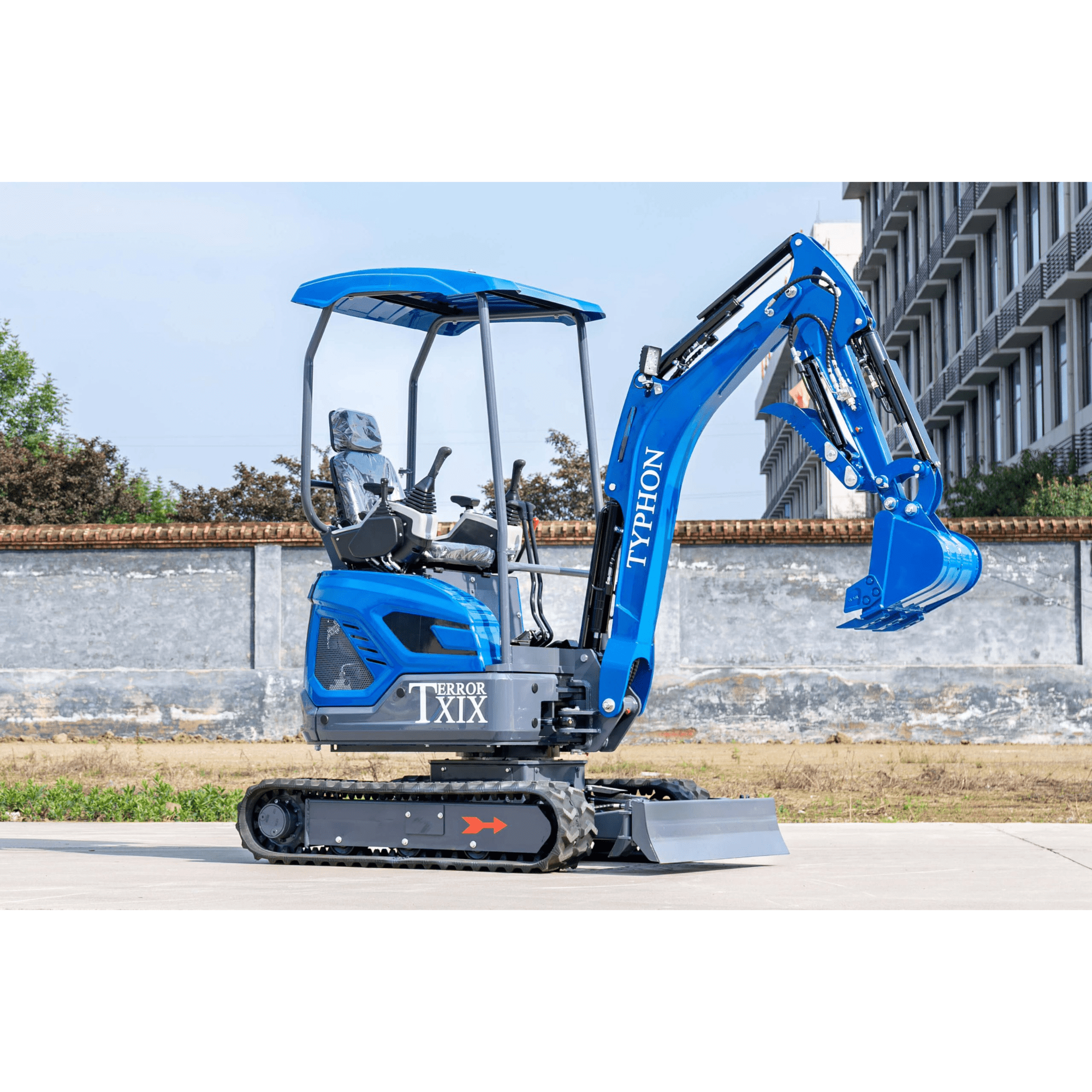 TYPHON TERROR XIX STORM Mini Excavator – 4000lbs Trench Digger