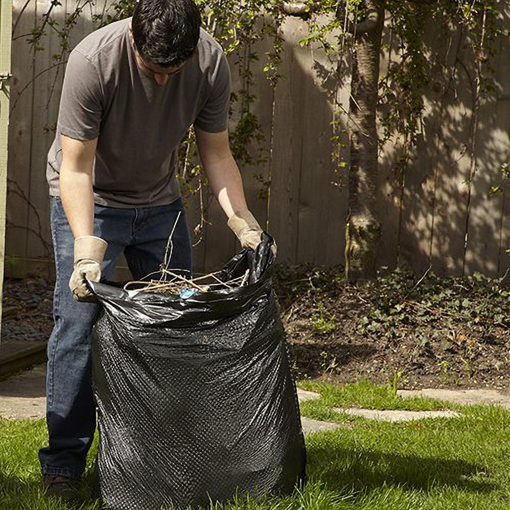 Hefty Expandable Strength Large Drawstring Trash Bags, 30 Gallon