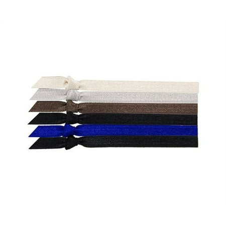 Emi Jay Bold And Basic Skinny Hair Tie Set Of 6 Walmart Canada
