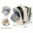 thumbnail image 2 of GASTROPOD Backpack, 40L Expandable Carry on Flight Approved Travel Bag for Women Men, Blue, 2 of 7