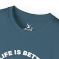 thumbnail image 4 of Life is Better with Dachshund - Funny Dog Lover Unisex Ultra Cotton Tee, 4 of 4