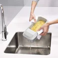 thumbnail image 6 of Microwave Noodles Pasta Cooker with Strainer Spaghetti Vegetable Steamer Dishwasher Eco-Friendly Plastic Kitchen Accessories New GRAY, 6 of 6