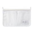 thumbnail image 1 of Refrigerator Storage Mesh Bag Double Compartment Hanging Organizer Freezer Shelf Sundries Household Classification, 1 of 9