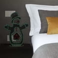 thumbnail image 3 of Kit de adornos navideños artesanales de cristal con dibujo de diamantes 5D para mesita de noche Muñeco de nieve 1, 3 of 9
