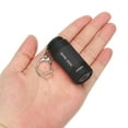 thumbnail image 4 of Linterna LED de llavero recargable mini Uxcell de 2.1" con carga USB negra, 4 of 6