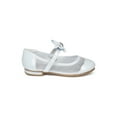 thumbnail image 2 of New Girl Little Angel Ashley-987E Mesh Panel Bow Tie Mary Jane Ballet Flat, 2 of 5