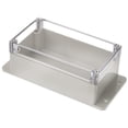 thumbnail image 1 of HUGFEGWE Junction Box ABS Plastic Dustproof Waterproof IP67 Universal Electrical Project Enclosure with Transparent Clear Cover and Fixed Ear 6.22" x 3.54" x 2.36" U2536-19149, 1 of 7