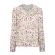 thumbnail image 4 of Moda mujer impresa manga larga camisa casual solapa blusa de un solo pecho Pompotops gfhjh8019, 4 of 8