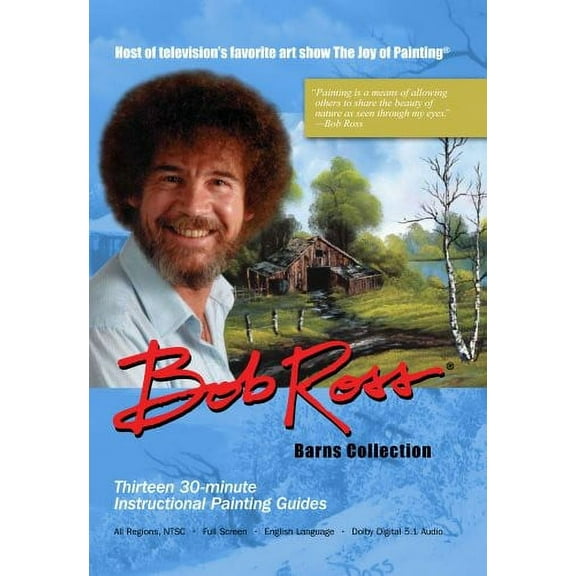 Bob Ross Joy of Painting: Barns Collection (DVD)
