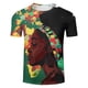 thumbnail image 3 of Tops para hombre, blusas y camisas de manga corta con cuello redondo para hombre Camisa de manga corta estampada para hombre Top/camisa de manga corta con cuello redondo Tops para hombre, 3 of 4