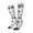 1 Black, variant on Women Crew Soft Moisture-wicking Socks Dinosaur on Excavator2 Pattern Design Cotton Socks, One Size fit All