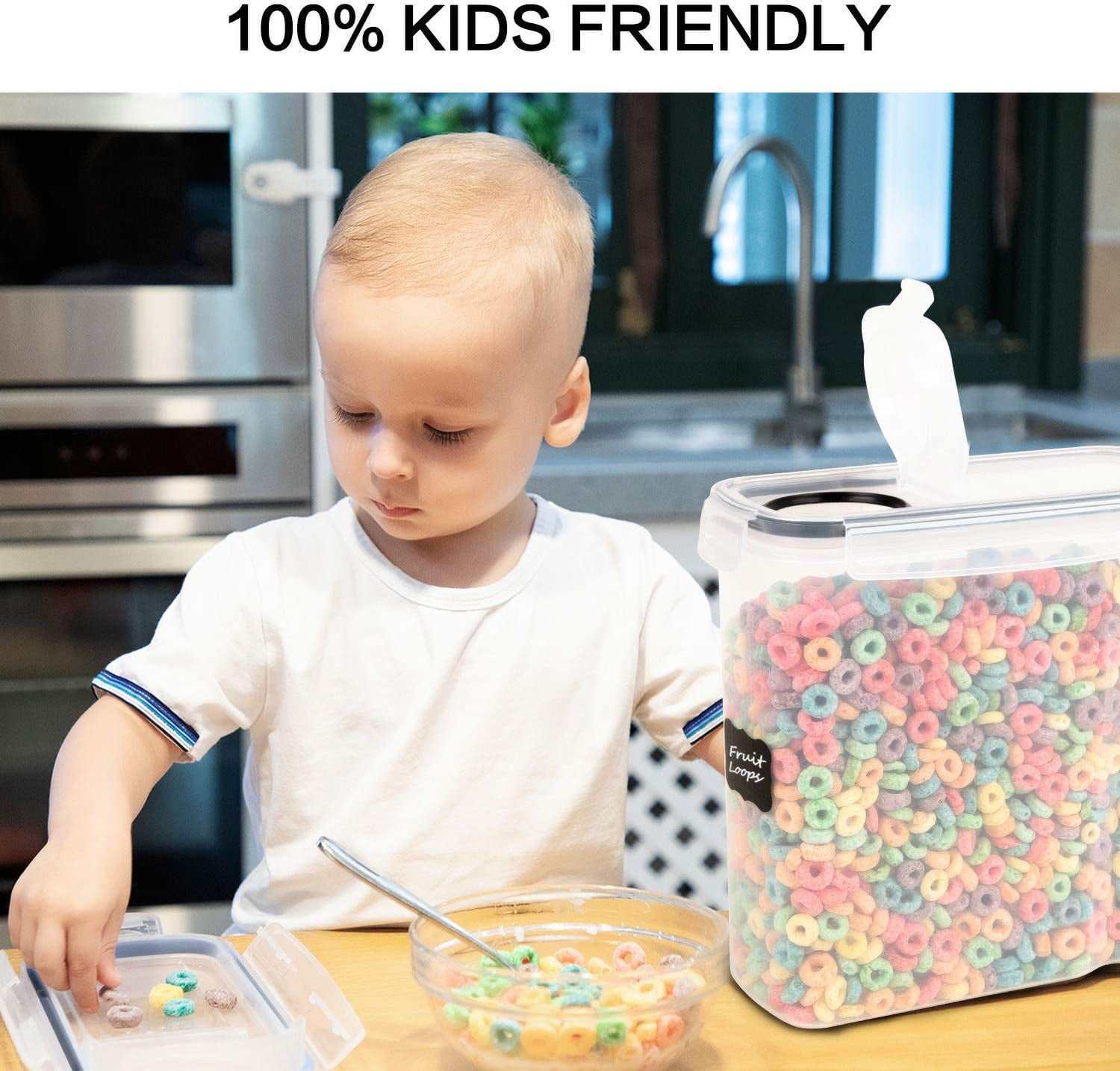 Large Cereal Storage Containers – Kitchen Hobby