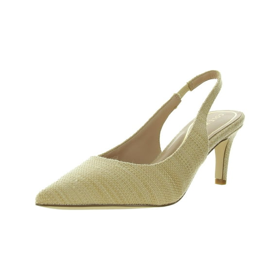 Cole Haan Womens VANDAM SLING PUMP 65 Laceless Woven Slingback Heels