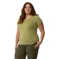 thumbnail image 5 of Dickies Women's Plus Cooling Short Sleeve Pocket T-Shirt, Fern Heather, 1PS, 5 of 5