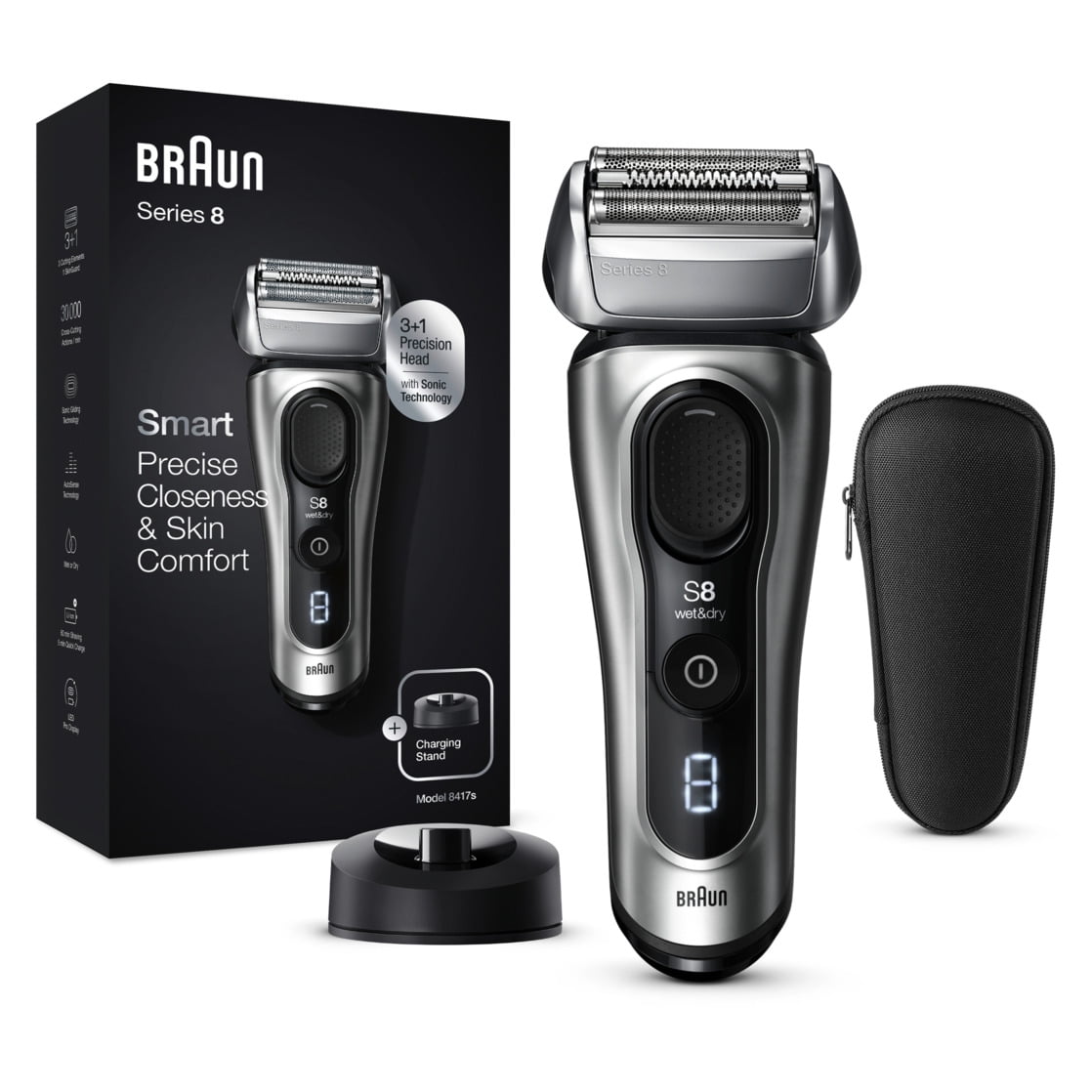 【美品】Braun Series 9 9290ccメンズシェーバー Amazon.com: Braun Electric Razor for Men With Precision Beard