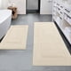 thumbnail image 1 of Set de 2 Alfombrillas de Baño SHACOS 51x81 cm y 80x120 cm, 1 of 9