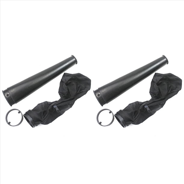 2X Accesorios para Sopladores Soplador de SuccióN Universal con Bolsa para Polvo con Hebilla de Soplador