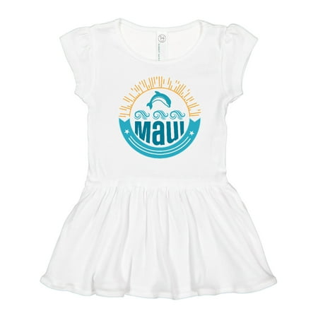 

Inktastic Maui Hawaii Dolphin Watching Girls Toddler Dress