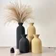 thumbnail image 2 of 2-Piece Set of Wavy Pattern Art Dry Vase, Dried Flower Vase, Suitable for Home Desktop Decoration Vase, Foyer Decoration Vase, Dried Flower Vase, Office Decoration Vase Ornament, Best Holiday Gift, 2 of 10