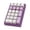 Violet, variant on Wired Mechanical Numeric Keypad Plug and Play Waterproof RGB Backlit USB Silent Portable Number Pad for Home Travel PC Desktop Laptop Blue