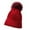 Wine, variant on Krdevn Baby Girls Boys Soft Warm Knit Hat Kids Winter Hat with Hood Cap
