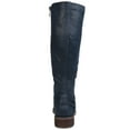 thumbnail image 4 of Brinley Co. Womens Extra Wide Calf Weave Detail Riding Boot, 4 of 8