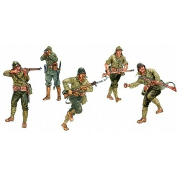 1/72 WWI Japanese Infantry New Version Multi-Colored