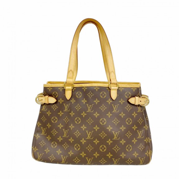 Pre-Owned Louis Vuitton Monogram Batignolles Horizontal Tote Bag M51154 Brown Women's